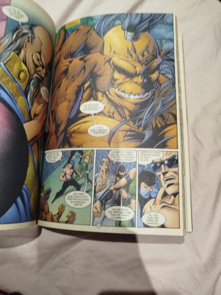 Mortal kombat obra completa sangre y trueno