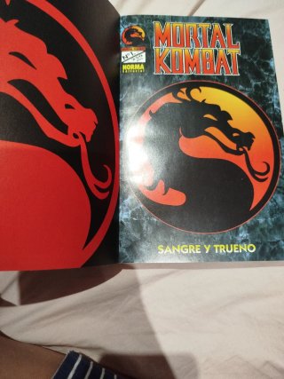 Mortal kombat obra completa sangre y trueno