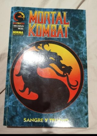 MORTAL kOMBAT obra completa sangre y trueno