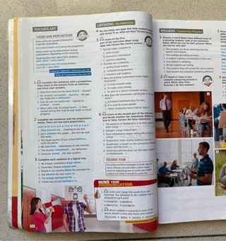 Libro y cuaderno de ejercicios Inglés 1 Bach