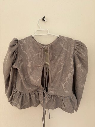 Blusa LOZANIA BRAND Talla Única Gris