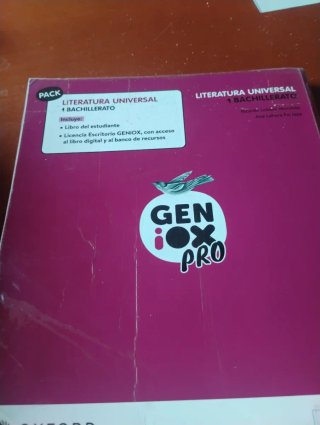 Literatura Universal 1º Bachillerato. Libro del...