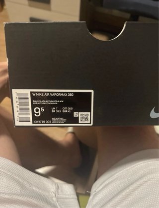 Nike Air  Vapormax 360 Negro