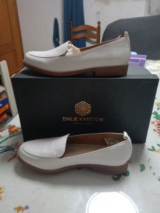 Mocasines Emilie Karston Talla 36 Blancos