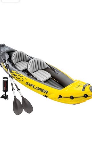 Kayak inflable Intex Explorer 2 personas