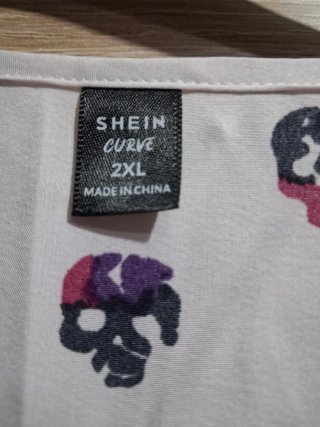 Top SHEIN Calaveras Talla 2xl