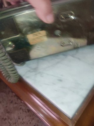 Teléfono Antiguo GTE Gris Años 70 Original