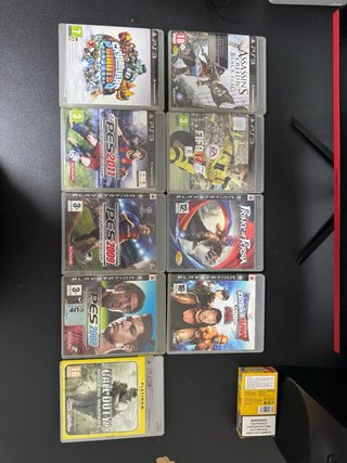 Lote Juegos PS3: FIFA, PES, Assassin's Creed