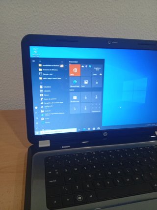 Ordenador HP Gris Plata Windows 10
