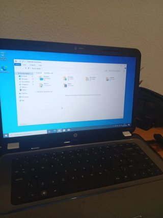 Ordenador HP Gris Plata Windows 10