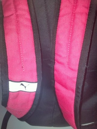 Mochila Puma Rosa y Negra