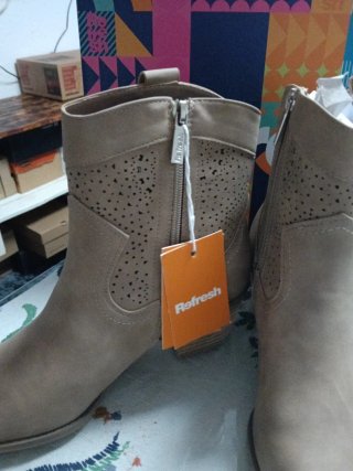 Botines Refresh Beige Talla 40