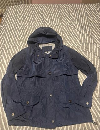 3 Gabardinas Massimo Dutti Talla L Beige y azules