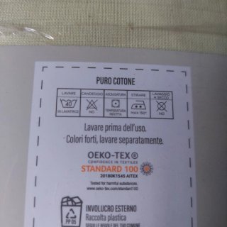 Lenzuolo sopra matrimoniale  100%cotone