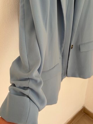 Blazer Mango Azul Talla S