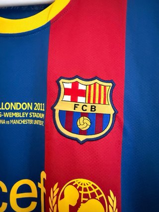 Camiseta Messi 10 Barcelona Final Champions 2011