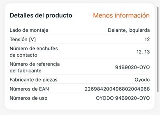 Interruptor Elevalunas Eléctrico NTY