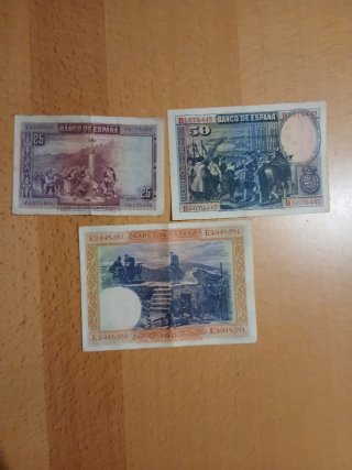 100 Billetes Españoles.