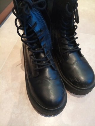 Botas Zara Kids Negras