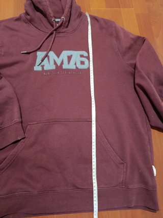 Sudadera AM76 Hombre Morado