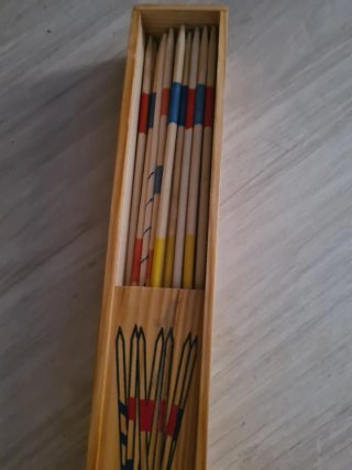 Juego Mikado de madera