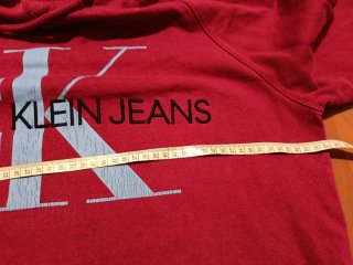 Sudadera Calvin Klein Jeans Roja