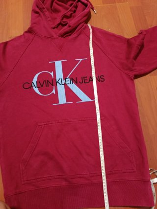 Sudadera Calvin Klein Jeans Roja