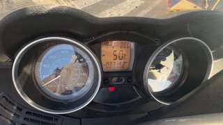 Piaggio X Evo 125cc Scooter Negra.  Apenas uso.