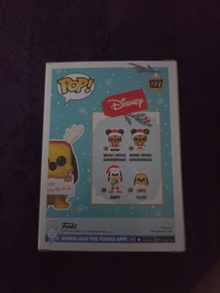 Funko Pop! Pluto 1227 Disney Flocked