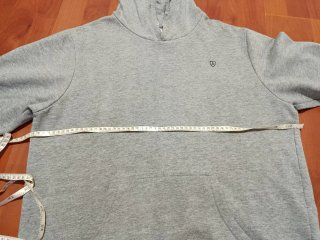 Sudadera gris hombre
