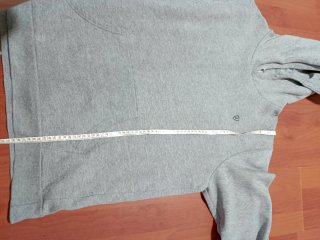 Sudadera gris hombre