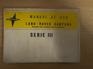 Land Rover Santana 109 D 1980
