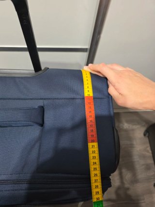 Maleta de viaje 30kg azul
