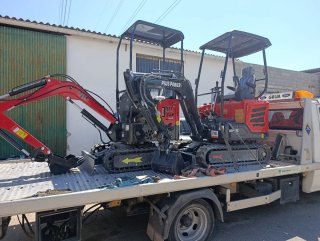 Alquiler Mini Excavadora 1t, 1.5t, 1.8t