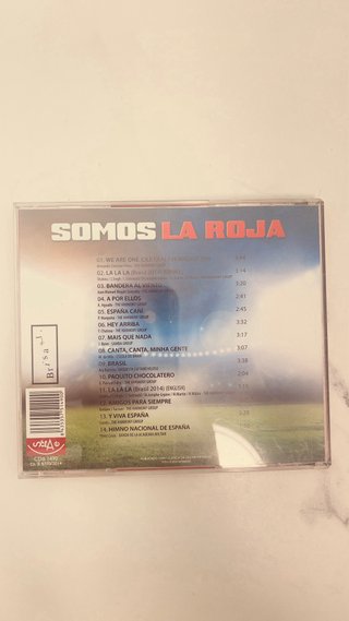 CD Somos La Roja - Canciones Selección