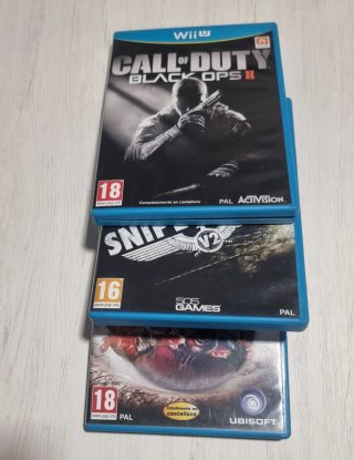 Juegos Wii U: ZombiU, Sniper Elite y call of duty