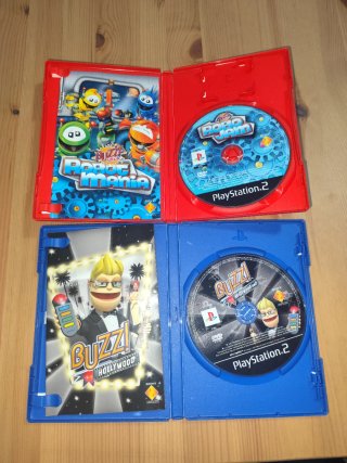 Buzz! Hollywood y Robot Mania PS2 🇪🇦
