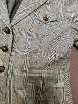 Chaqueta de vestir cuadros