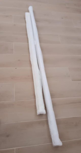Estores enrollables blancos