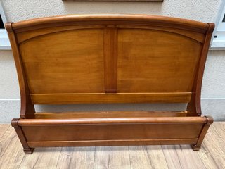 Cama Roche Bobois de madera maciza