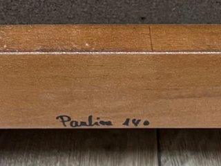 Cama Roche Bobois de madera maciza