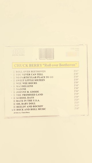 CD de Chuck Berry “Roll Over Beethoven”.