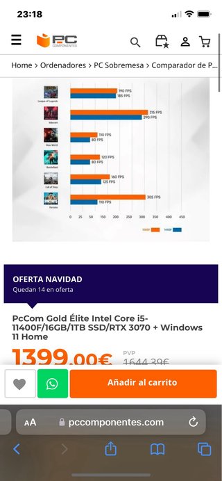 PC Gaming RTX 3070 MSI