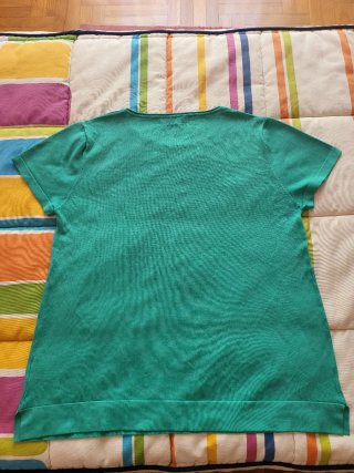 Camiseta punto Luisa Loire Talla M/L Verde