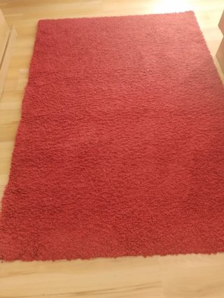 Tappeto Shaggy Trend Rosso