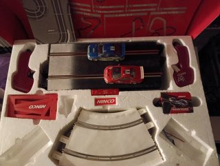 Scalextric Ninco Arctic Rally Coches Slot 1/32