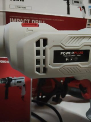 Taladro A ESTRENAR de impacto Powerplus 550W