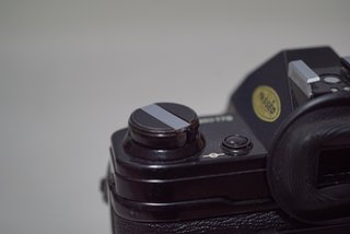 Canon AE-1 nera e Power Winder non funzionante
