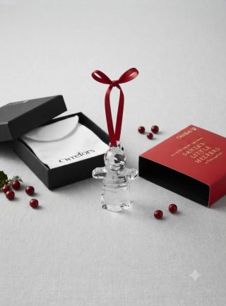 Navidad Figura Cristal Orrefors (Jack in the Box)