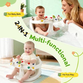 Asiento Baño Bebé 2 en 1